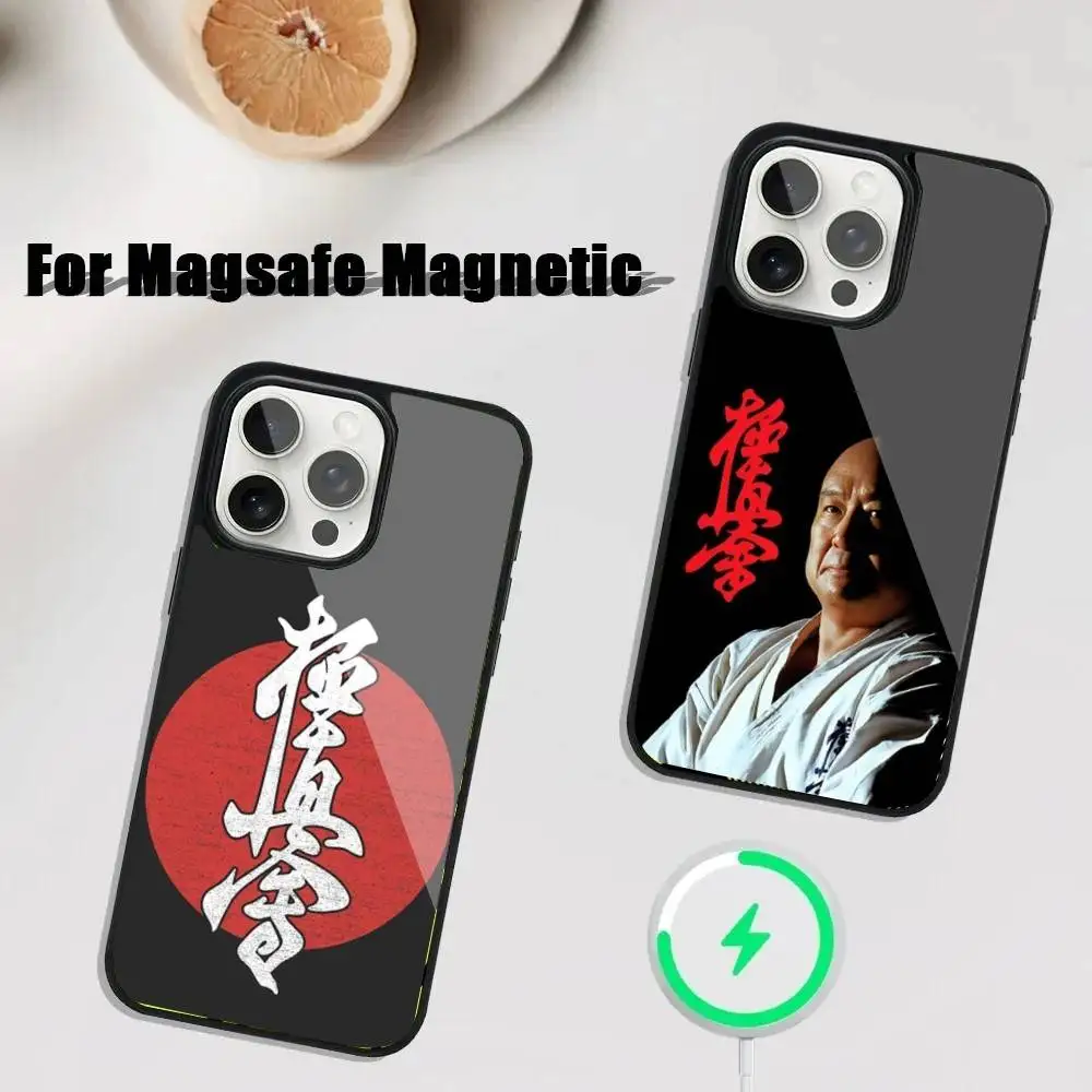 

Oyama Kyokushin Karate Phone Case For iPhone 16,15,14,13,12,11,Plus,Pro,Max Mini Magsafe Magnetic Wireless Charging