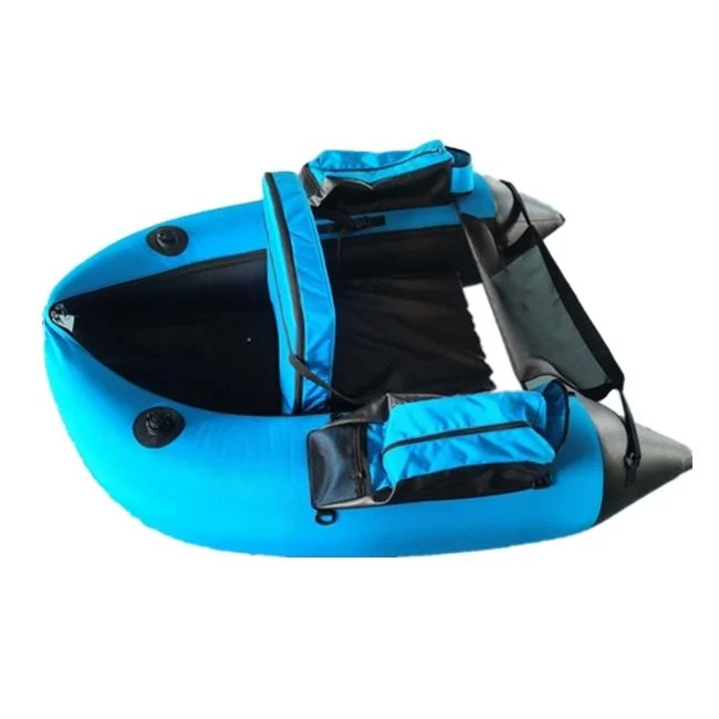 Factory Wholesale Price Inflatable Boat Rubber Boat 1 Person Hovercraft Light Fishing Boat Suitable For Lakes And Seaside
