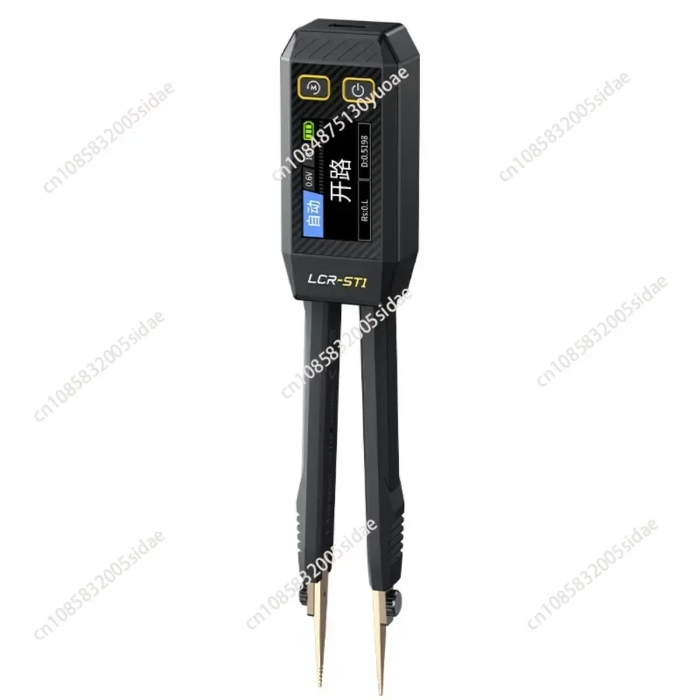 Digital LCR Tweezers Precise Electronic Component Analyzer Tester Resistance Capacitance Diode Tester Meter