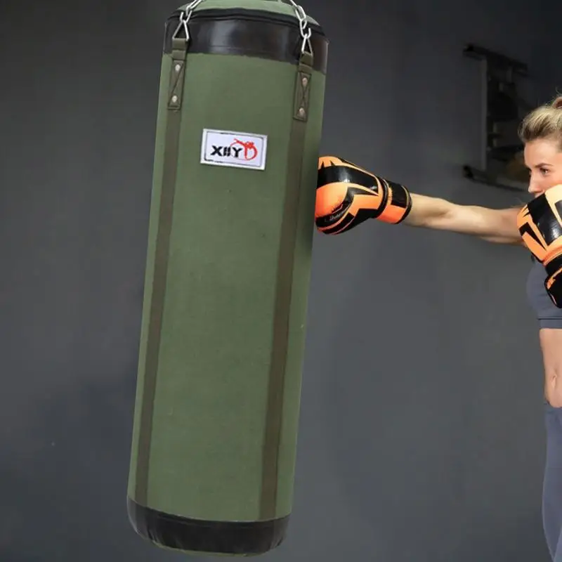 Professional Boxing Punching Bag Sandbag Training Thai Sand Fight Karate Fitness Gym Empty-Heavy Kick Boxing Bag