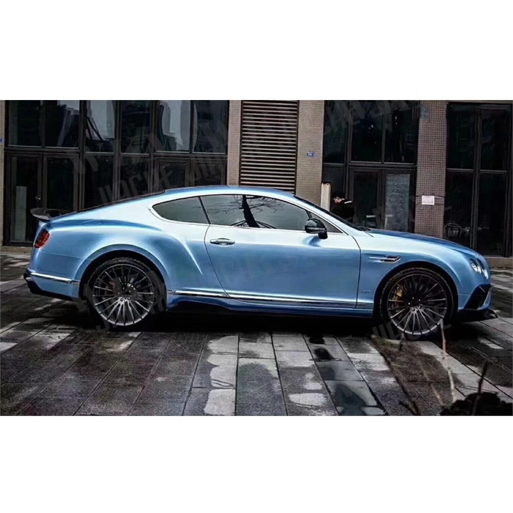 

Боковая юбка из углеродного волокна для Bentley Continental GT 2015-2017, рокерные панели, удлинители, разветвители, боковая юбка, губа