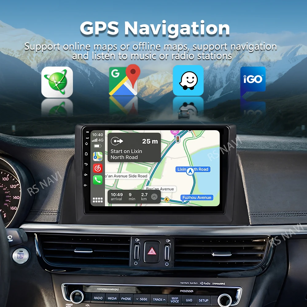 Android 16 For Kia Optima 4 JF 2015 - 2020 LHD 2K QLED Android Car Radio Multimedia Video Player GPS Stereo CarPlay 4G Head Unit