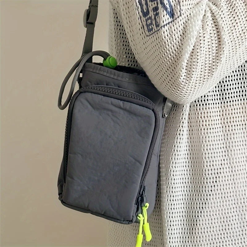 Mobile Phone Bag New Crossbody Shoulder Water Bottle Bag Waterproof Yoga Bag Running Sports Outdoor Portable Bag image 4