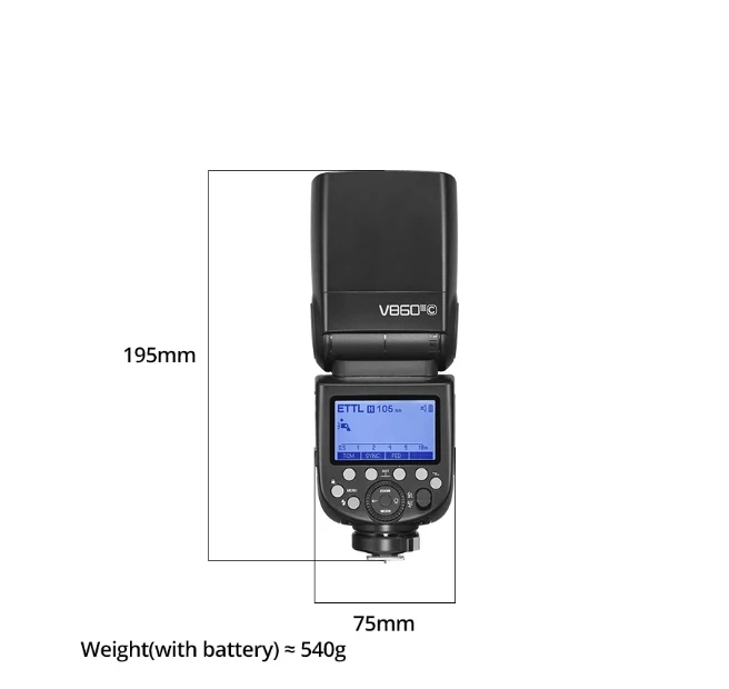 Godox V860III V860III-C V860III-N V860III-S aparatu Speedlite lampa błyskowa TTL HSS do aparatu Canon Sony Nikon Fuji Olympus Pentax