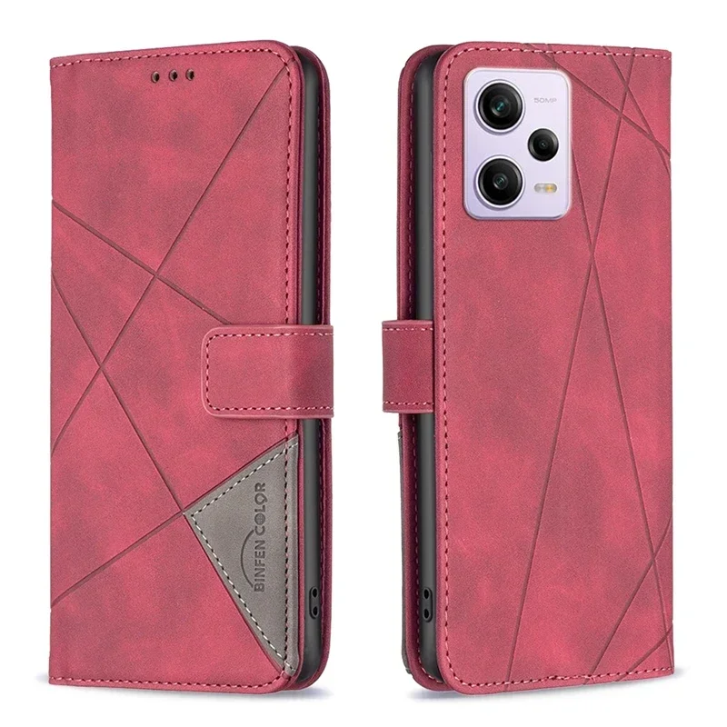 Portafoglio Prism Card Magnetic Flip custodia in pelle per Xiaomi Redmi Note 13 Pro 12S 11 10 9 Pro 13C 12C 10C Poco X5 C65 11T 13T