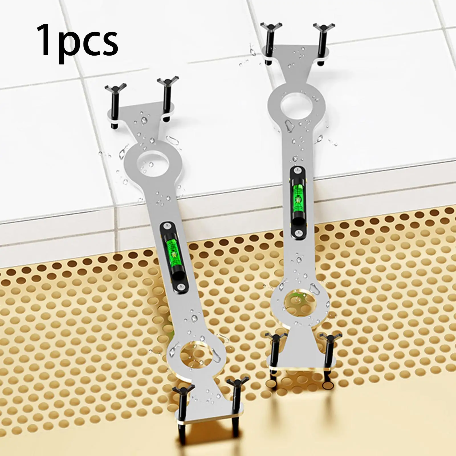 

Многофункциональные аксессуары для ключей для ванной комнаты, инструмент для измерения расстояния в ванной комнате, выравниватель горячей и холодной воды для кухни, ванной комнаты