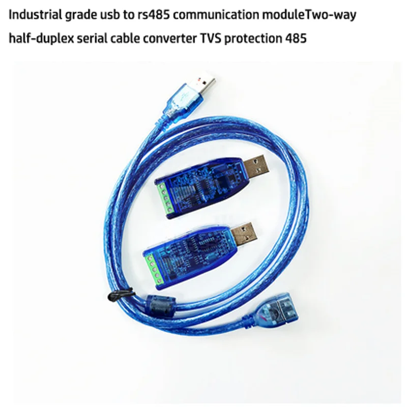 Industrial-grade Usb To Rs485 RS232 Communication Module Two-way Half-duplex Serial Line Converter TVS protection