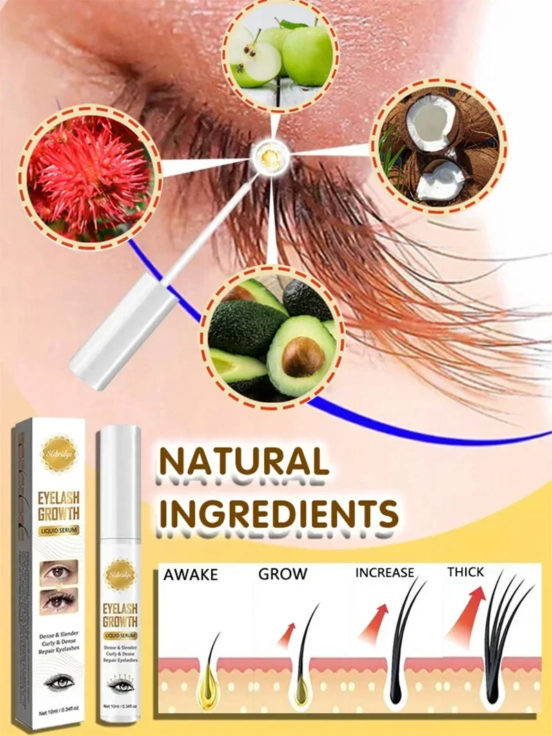 3 Days Rapid Eyelash Growth Serum Eyebrow Enhancing Lash Lifting Lengthening Eyelash Thickening