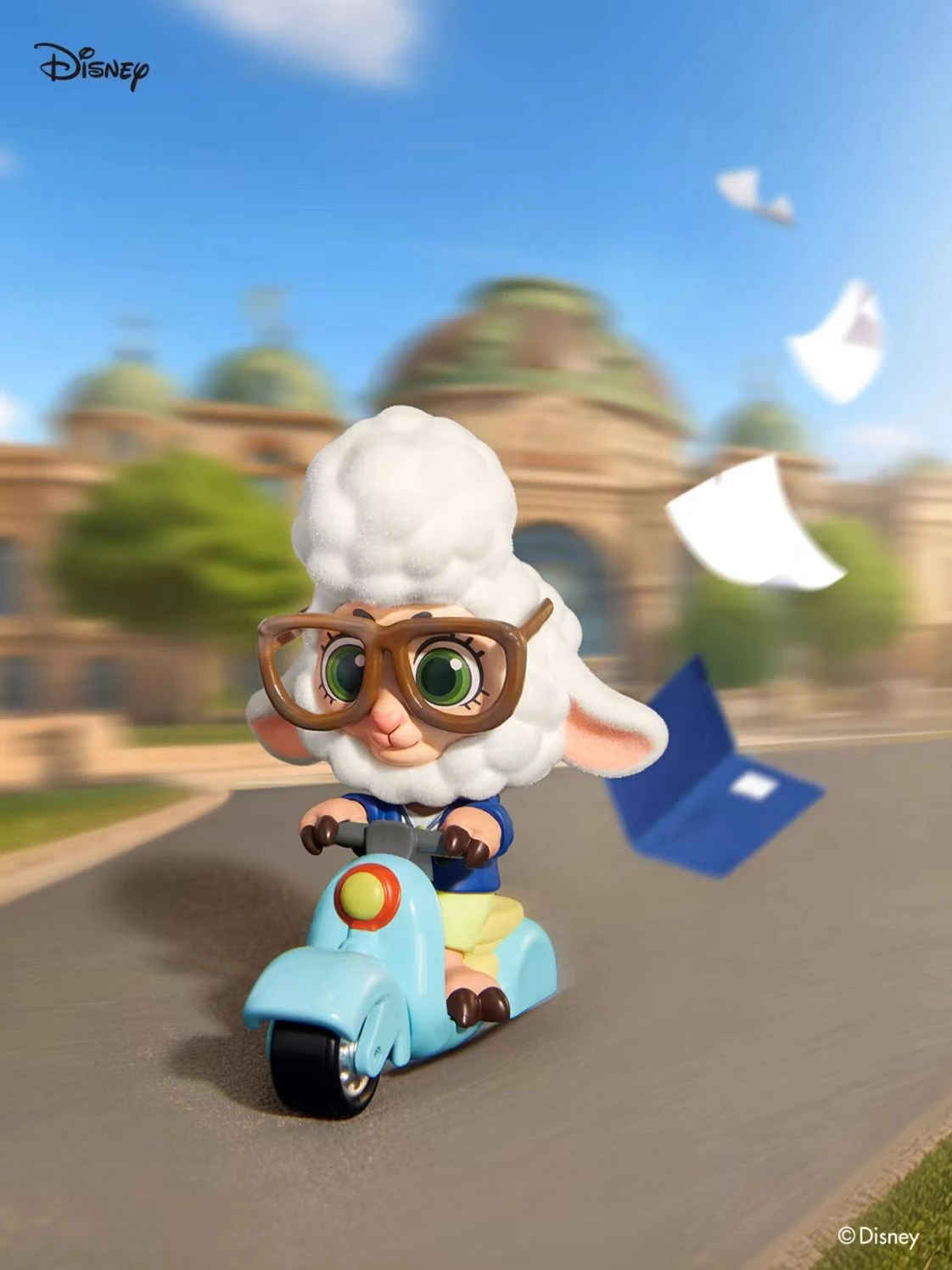 Disney Zootopia Transport Series Sammlerfigur Mystery Blind Box – Überraschungsspielzeug mit zufälligem Charakter für Kinder und Erwachsene