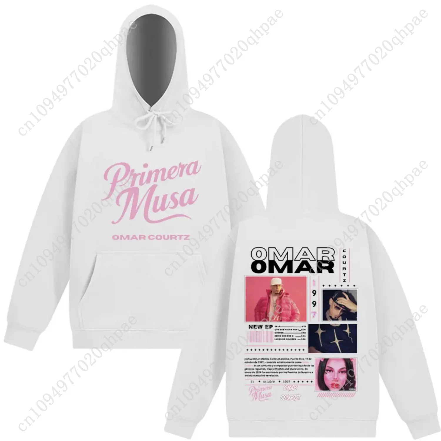 عمر كورتز بريميرا موسى ألبوم جولة ميرش بلوزات الرجال النساء طويلة الأكمام الراحة البلوفرات الخريف الشتاء رجل غير رسمي هوديي #5