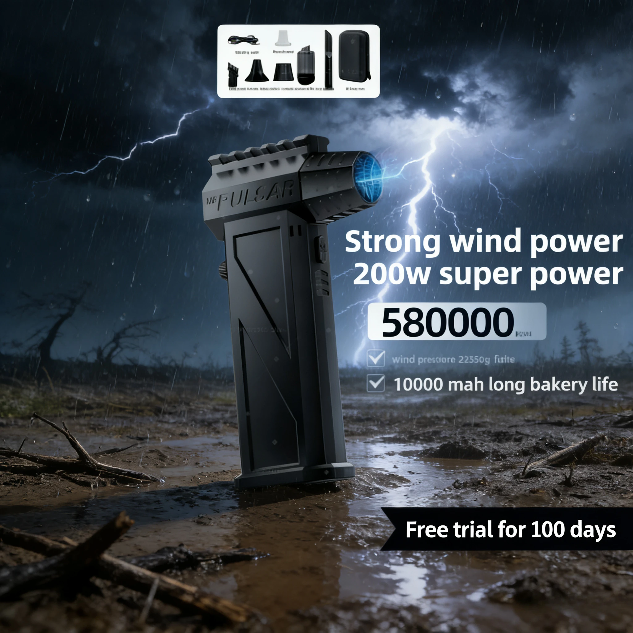 

Ручной вентилятор с ураганом X3 объемом 580000 об/мин — бесщеточный инструмент для очистки воздушной тряпки с переменной скоростью