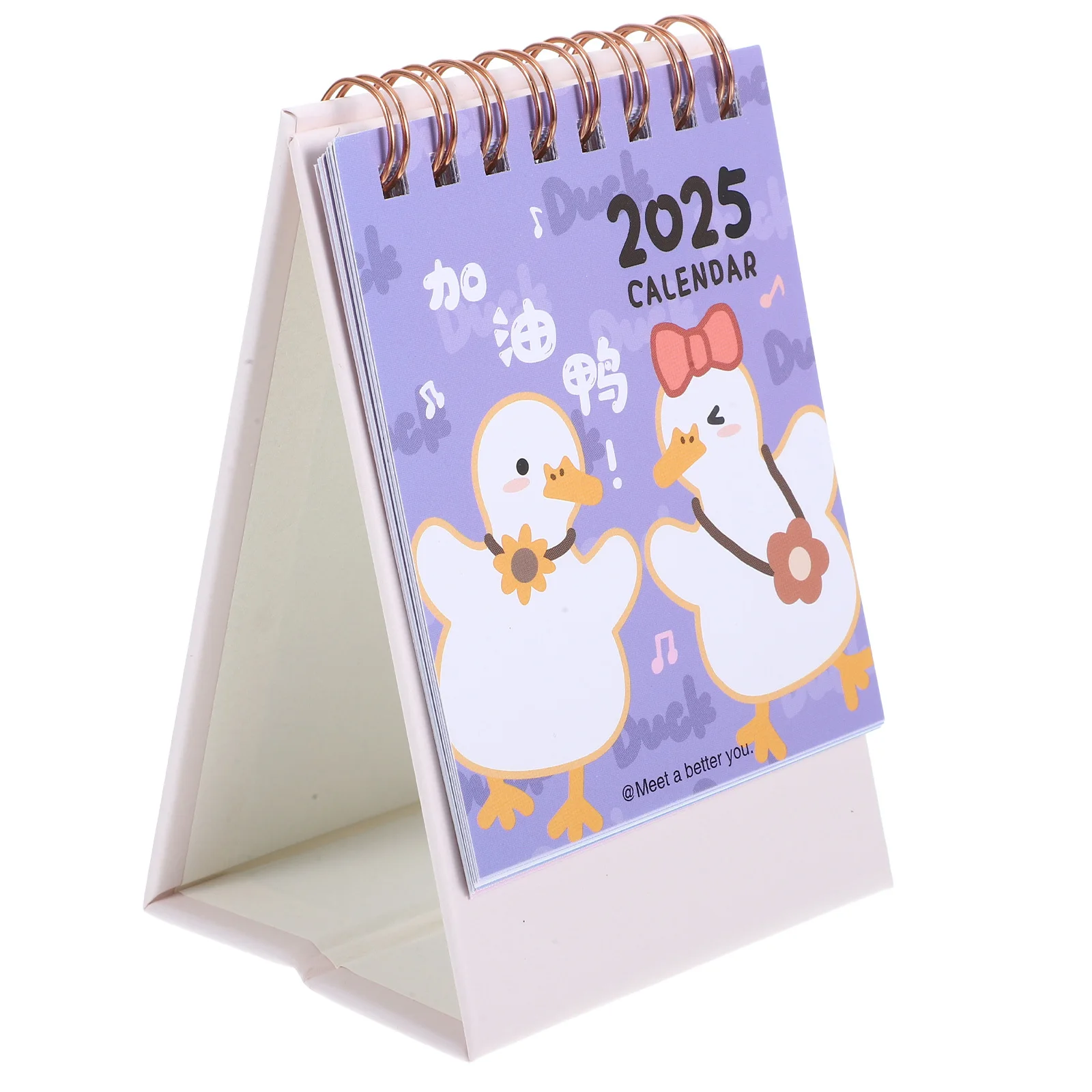 

Mini Small Portable Desktop 2025 Flip Paper Calendar Desk Calendar Office Desk Planner Aesthetic Tabletop Decor