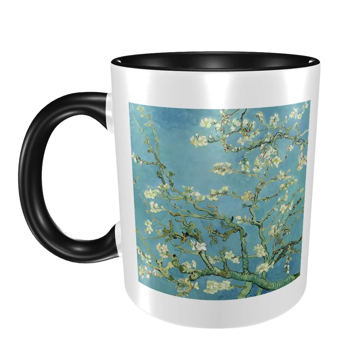 

Ван Гог кружка с миндальным деревом забавные керамические кофейные чашки чайные кружки чашка для молока посуда для напитков подарки для женщин и мужчин