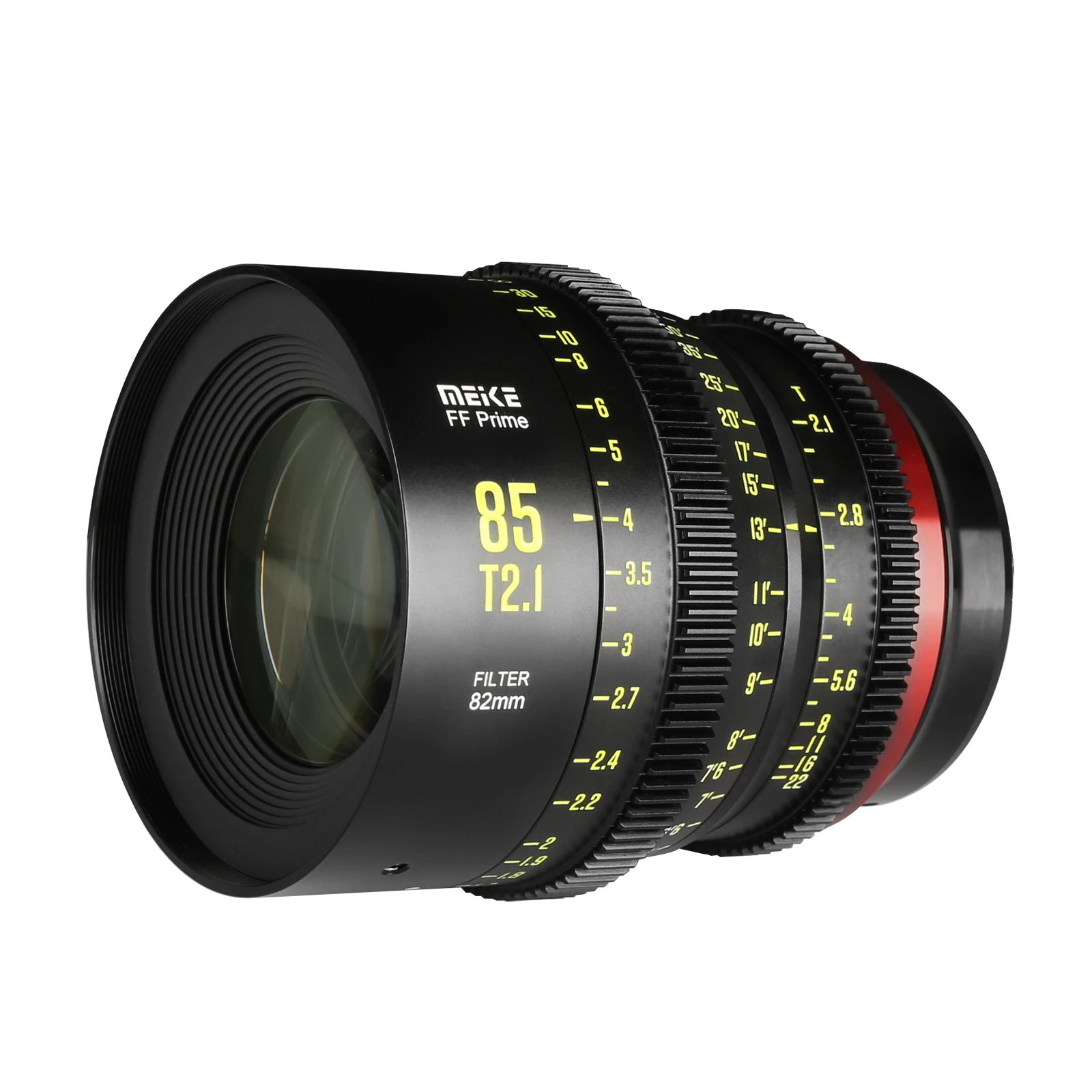 Meike Prime 16mmt2.5/24/35/50/85/105mm T2.1/135mm T2.4Cine Lens for Full Frame Cinema Camera Systems