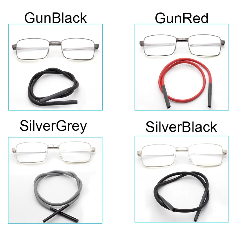 Hochwertige Legierungs-Magnetbrille zum Aufhängen am Hals für Männer und Frauen, Tragbare Magnet-Lesebrille – Detail 2