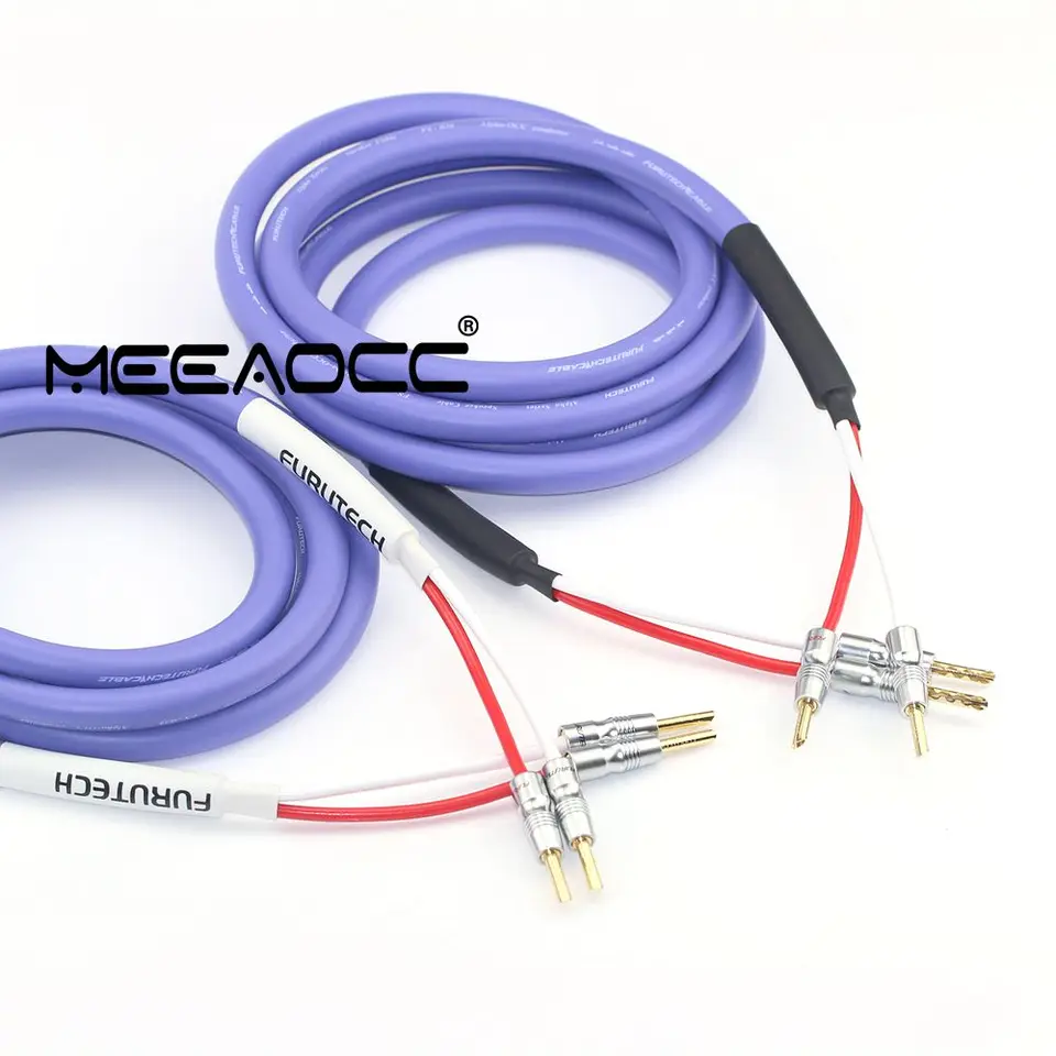 FURUTECH FS-α36 Alpha OCC HiFi Speaker Cable Original Banana plug