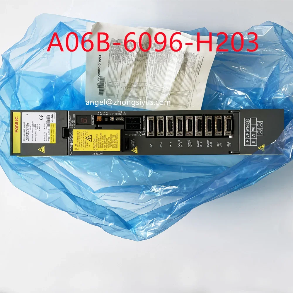 

Совершенно новый A06B-6096-H203 Fanuc привод сервоусилителя для станка с ЧПУ