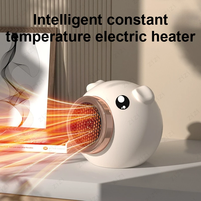 

Настольный обогреватель в форме поросенка, обогреватель для офиса и дома, грелка для рук, грелка для ног, быстрый нагрев, воздухонагреватель