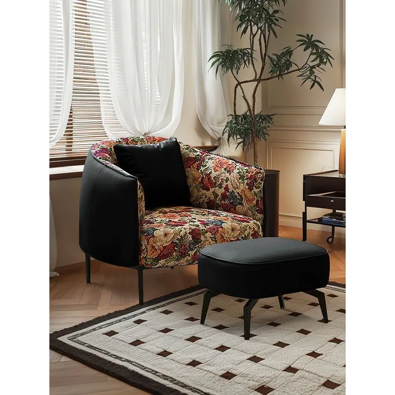 

[New product] Lamoo Moroccan American retro tiger chair casual lazy antique sofa