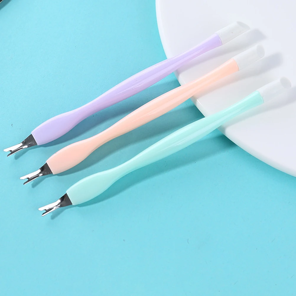 

30 шт., инструмент для дизайна ногтей, набор вилок для омертвевшей кожи, прочный эргономичный дизайн, портативная маникюрная посуда, вилка для омертвевшей кожи, инструмент для дизайна ногтей