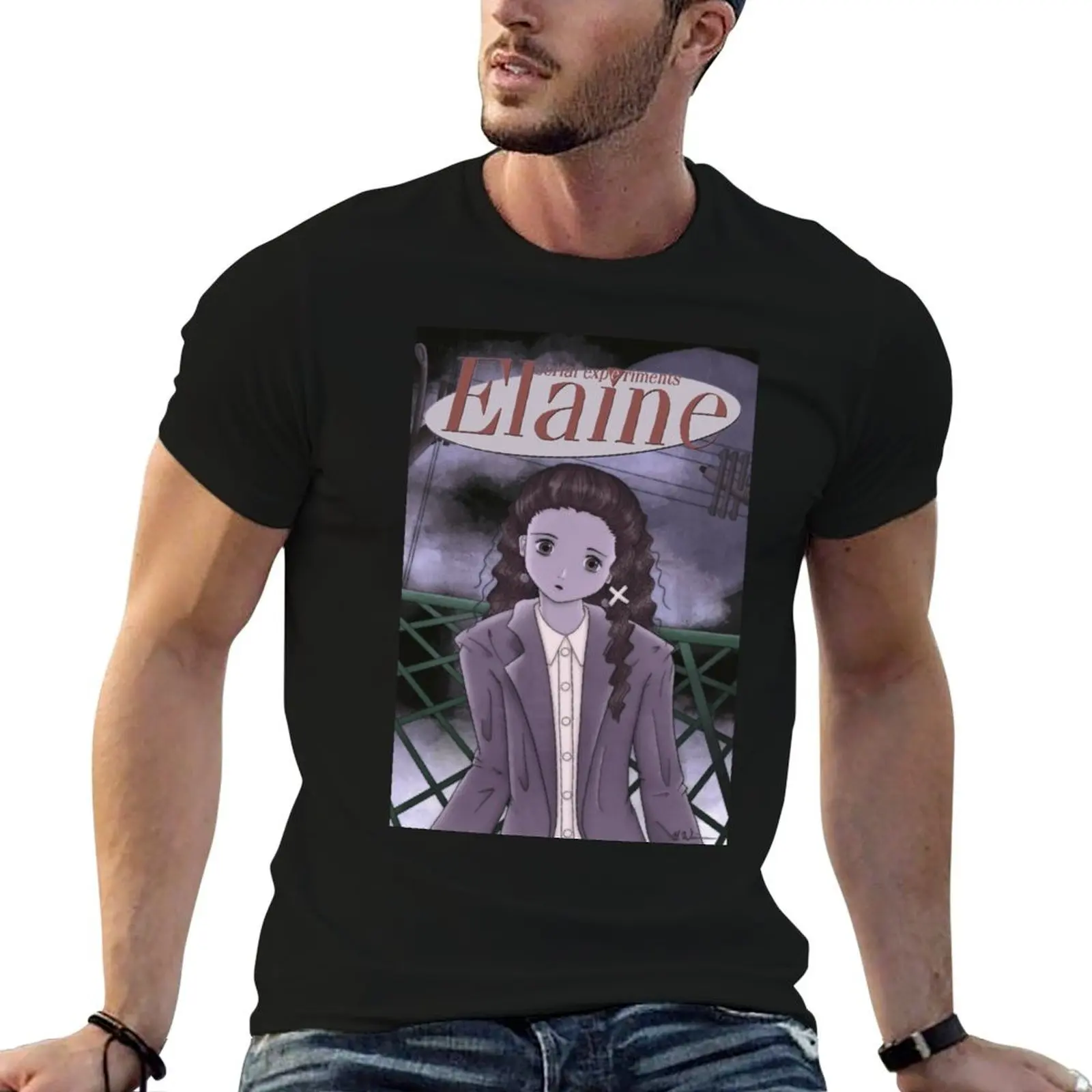

Purple girl T-Shirt vintage clothes oversized t shirts for men graphic