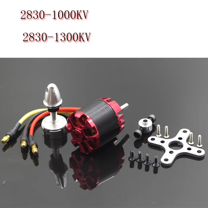 N2830 1300kv Metal Remote Control External Rotor Brushless Motor For A2212 4- Aircraft 1000kv External Rotor Brushless Motor
