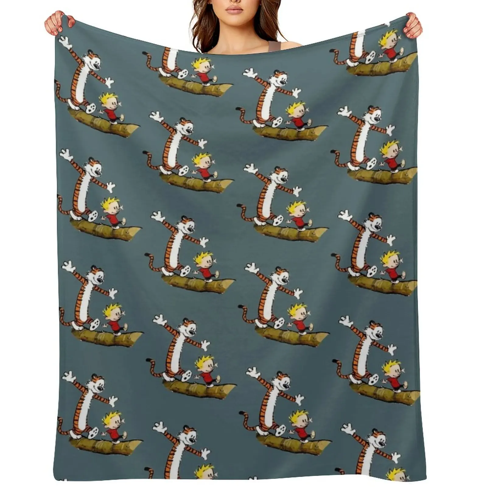 

Calvin Hobbes Throw Blanket Luxury Extra Large Throw Cute For Sofa Thin Blankets