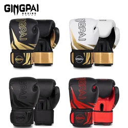 Guantes De boxeo De 6/8/10/12/14/16oz, Guantes De entrenamiento MMA, venta al por mayor, Muay Thai, Guantes deportivos para niños y adultos, Guantes De Boxeo rosa
