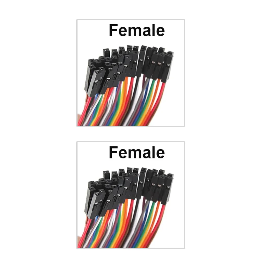 10/20/40PIN Kabel Dupont Lijn 10 cm 20 cm 30 cm Man op Man Vrouw tot Vrouw Man-vrouw Jumper Dupont Draad Kabel Voor PCB DIY