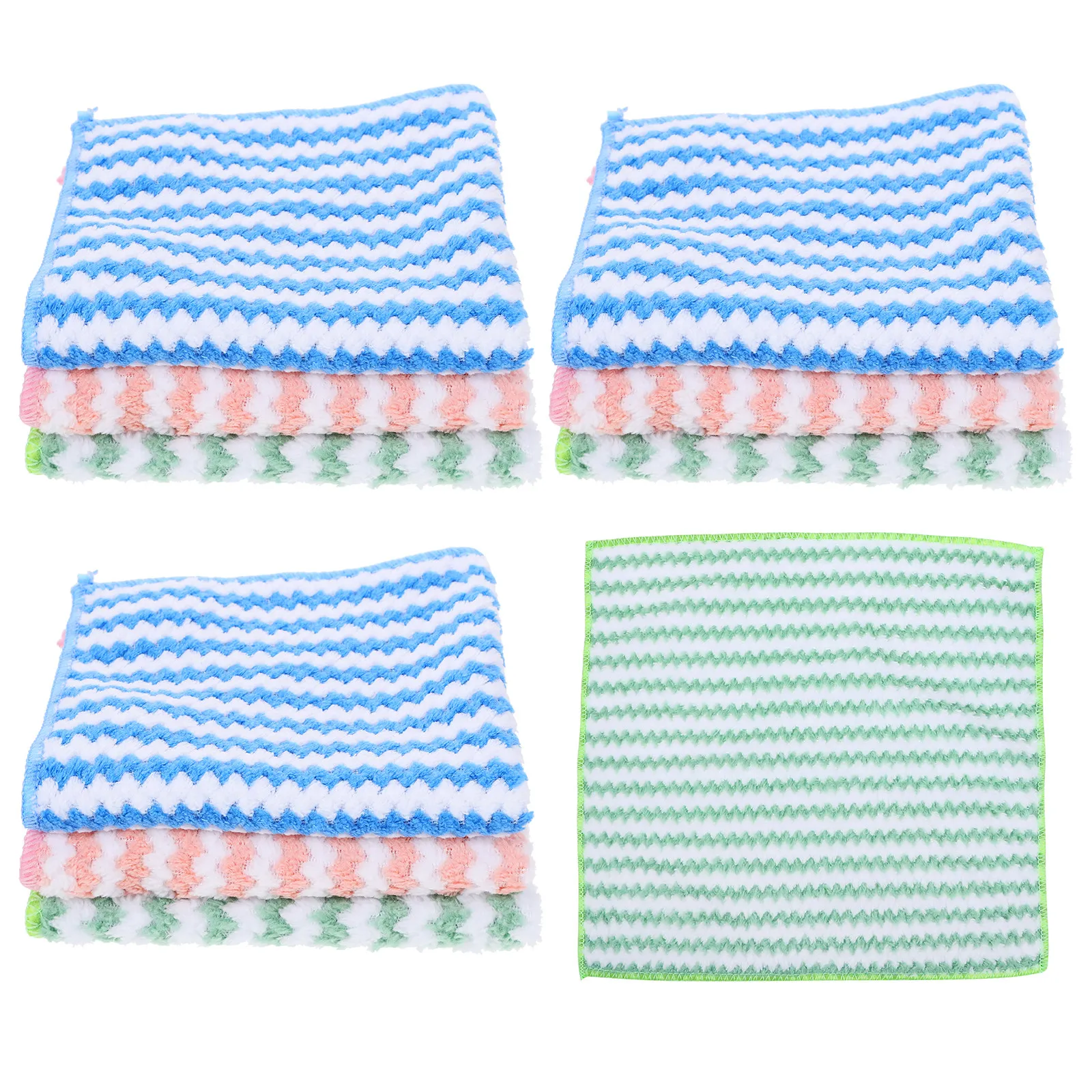 10Pcs Guinea Pig Blankets Soft Breathable Fast-Drying Pet Blanket for Winter Bedding Cage Liner Small Animal Towel Comfortable