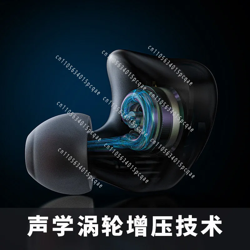 FH3 One Circle Two-Iron Three-Unit Metal Ring Iron in-Ear Wired Earphones Lou's Earplugs