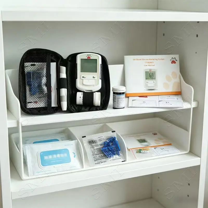 Portable Blood Glucose Monitor for Cats and Dogs