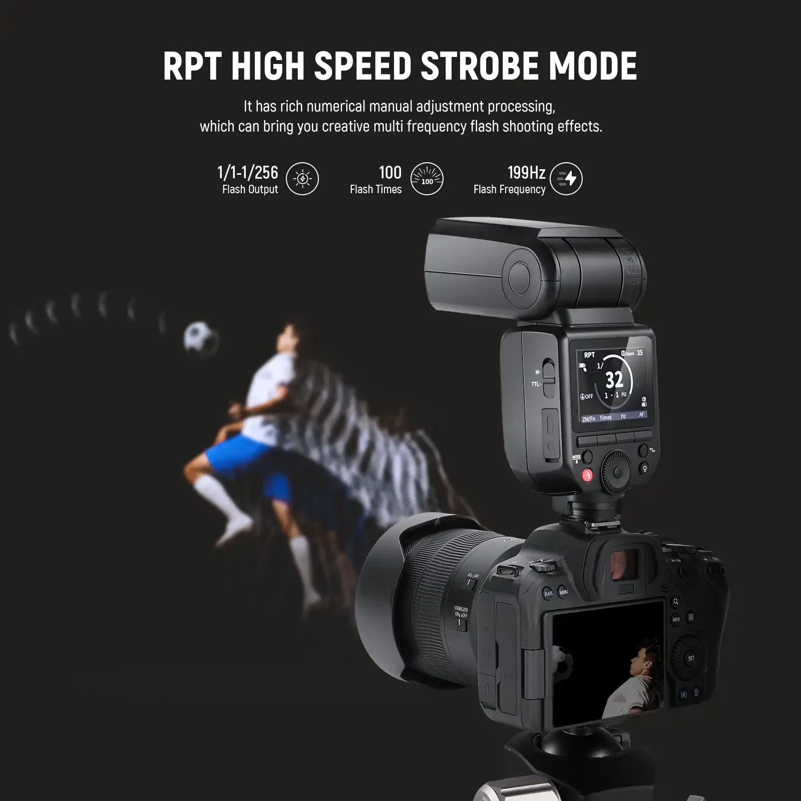 Neewer-カメラフラッシュライト、ソニー、ニコン、キヤノンカメラ、ttl