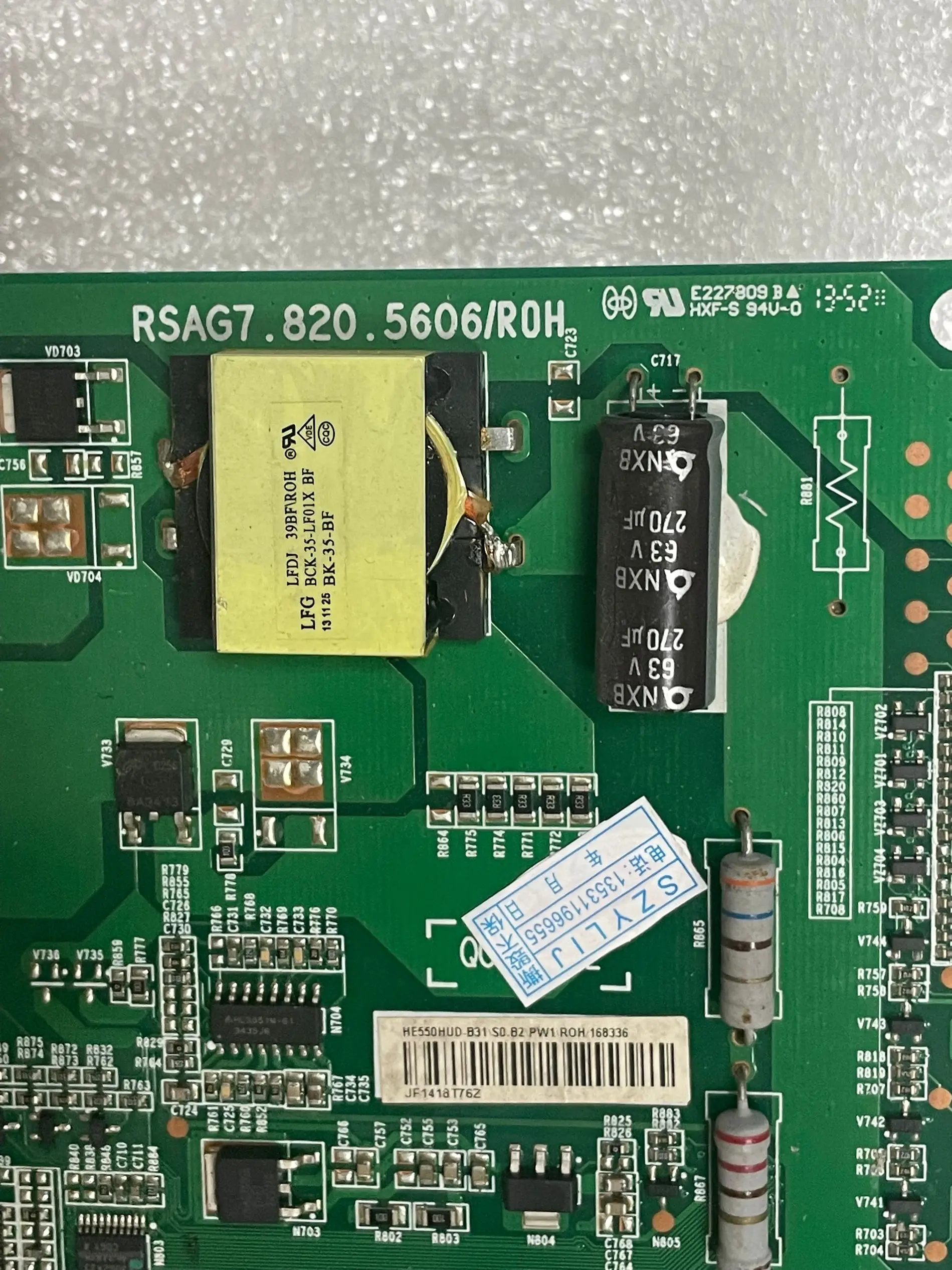 Usado y original para LED55K680X3DU RSAG7.820.5606 BUEN TRABAJO