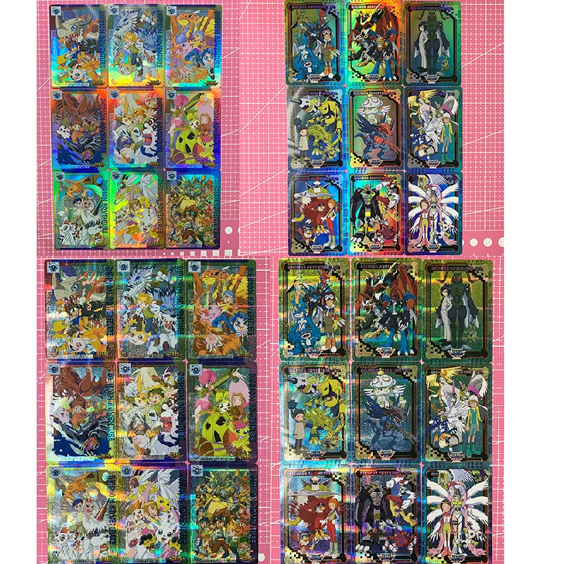 Digimon Adventure Yagami Taichi Ishida Yamato TACHIKAWA MIMI DIY Homemade Collection Card Christmas Birthday Gift Game Toys