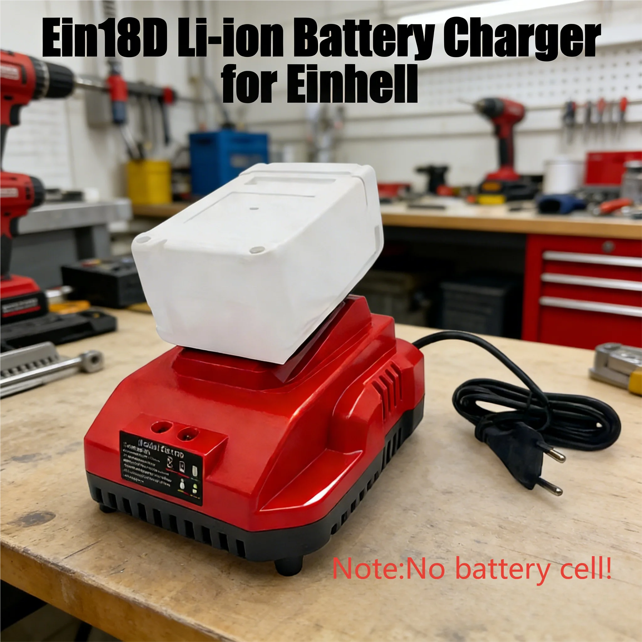 

Power Tool Accessories Lithium Battery Fast Charger with LED Indicator for Einhell for Ozito 18V Power (for X-Change) Series