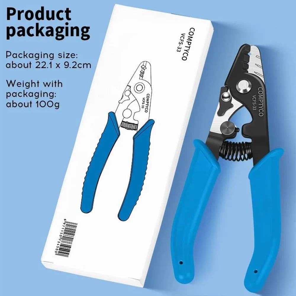 VCFS-33 Durable Fiber Cabo Peeling Pliers Maintenance Ferramenta