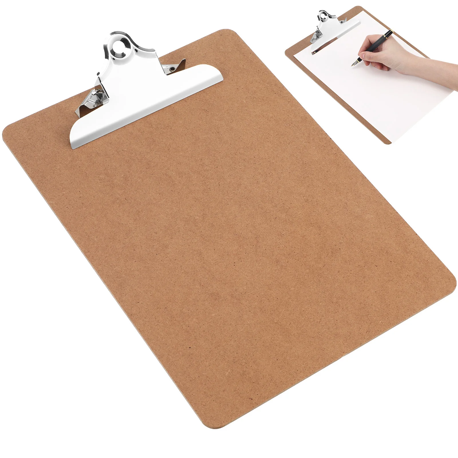 

6pcs Letter Size Clipboard Strong Clamping Force Portable Writing Board For Office School Painting Sketching Document Holder