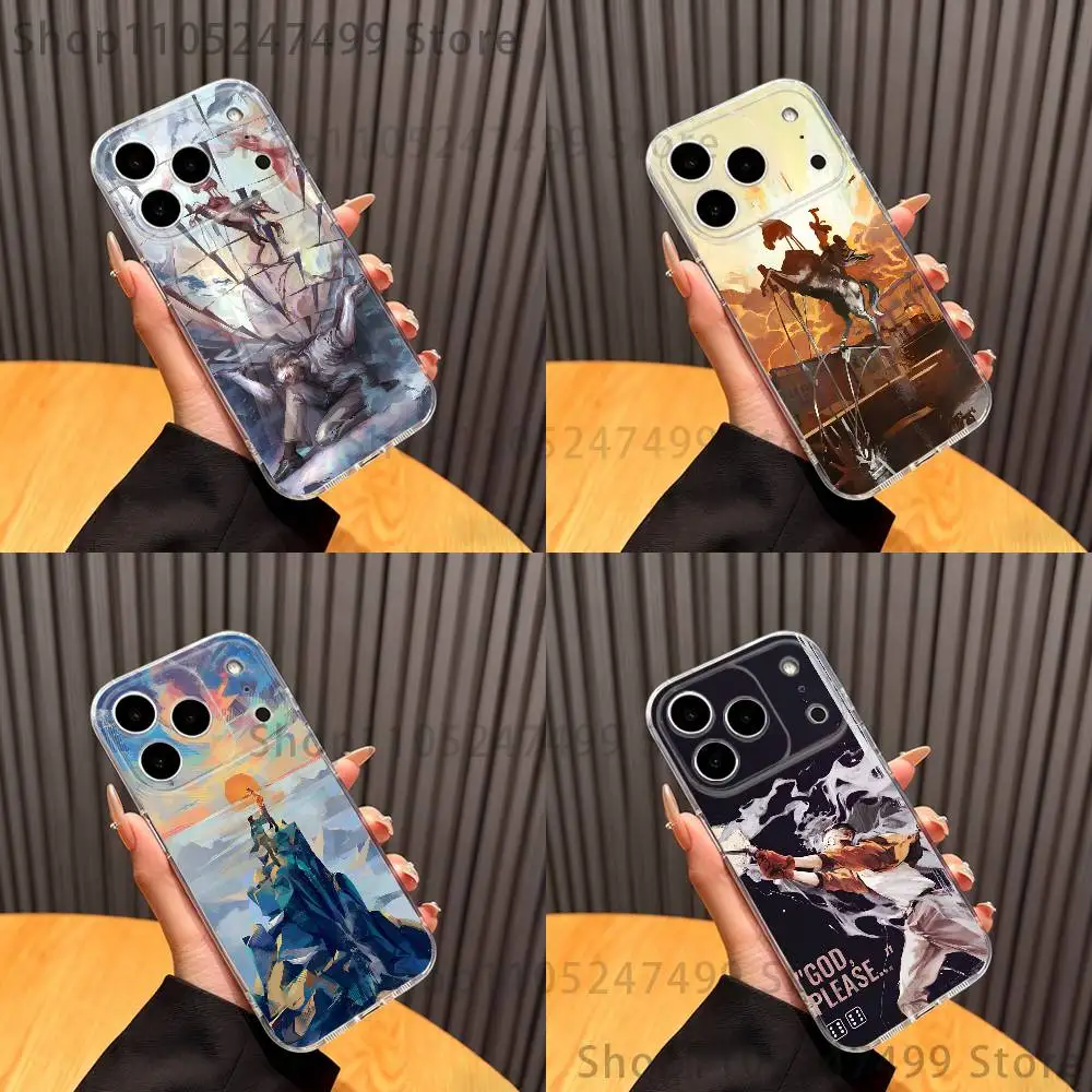 

Game Disco E-Elysium Phone Case iPhone17 16 15 14 13 12 11 Pro Max Plus Mini Clear Full Back Cover Silicone Soft Shell