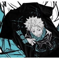 Trend Summer 2025Cosplay Peripheral Inumaki Toge Unisex T-Shirt Jujutsu Kaisen JJK Satoru Gojo Anime T-Shirt Oversized T Shirt