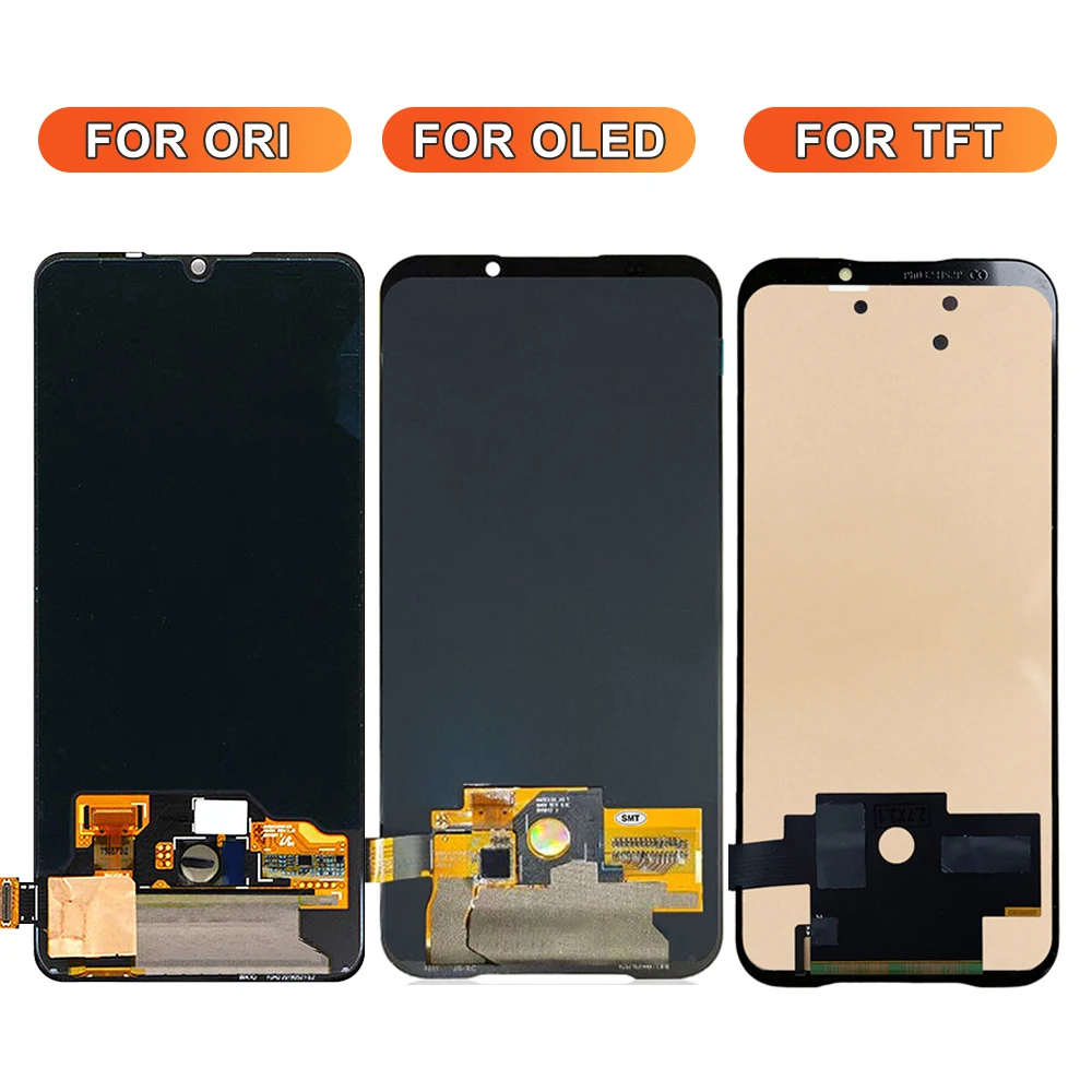 6.39" AMOLED For Xiaomi Black Shark 2 SKW-H0, SKW-A0 LCD Display Touch Screen Digitizer For BlackShark 2 Pro DLT-A0, DLT-H0 LCD image 5