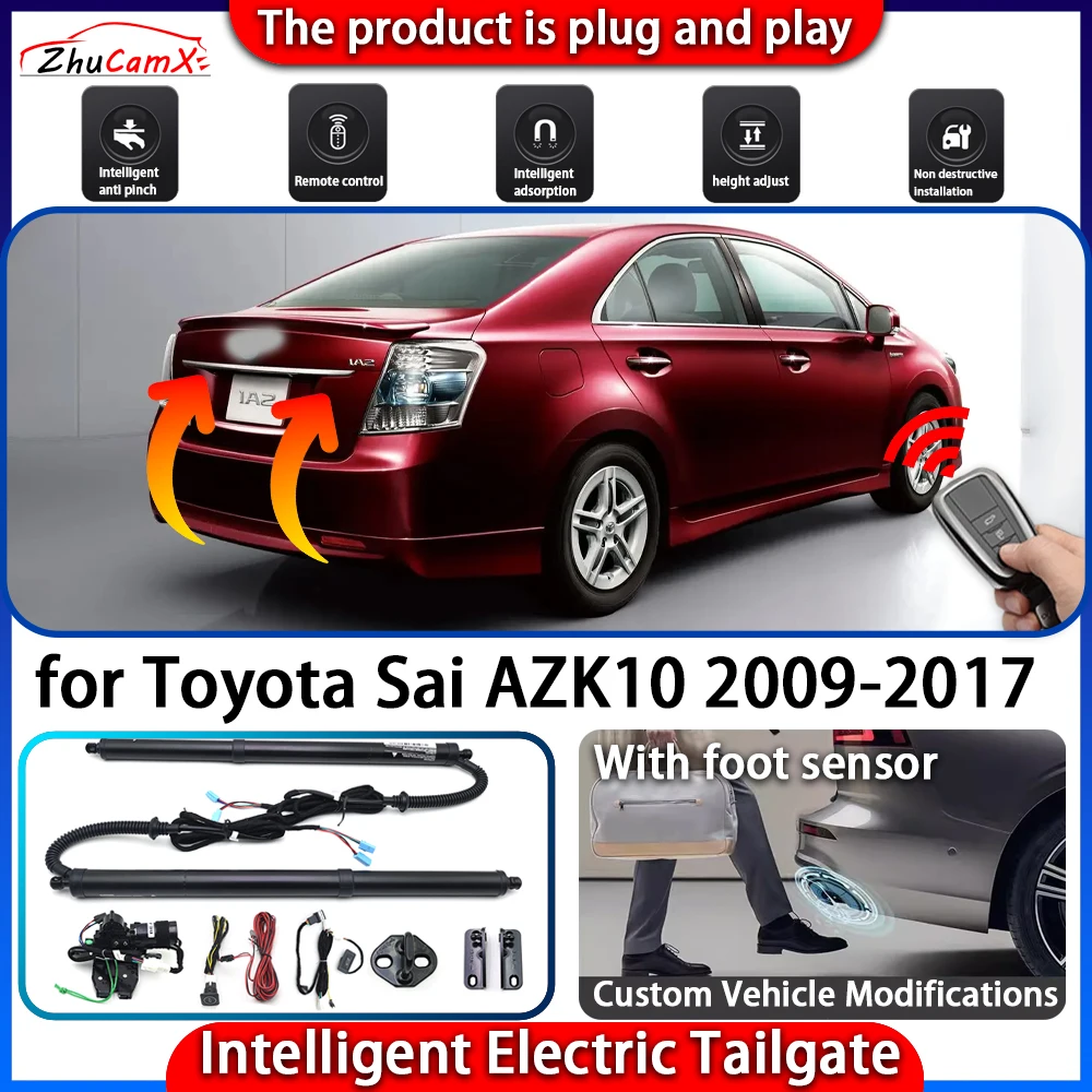 

ZhuCamX Smart Powered Tailgate System for Toyota Sai AZK10 2009-2017 Automatic Intelligent Electric Trunk Lift Control Kit