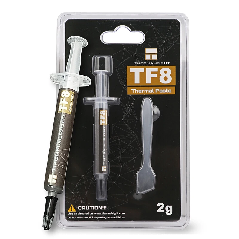 Thermalright TF8 13.8 Thermal Conductivity (W/M.K) 2g/5.8g/12.8g High Performance CPU/GPU Thermal Thermal Grease