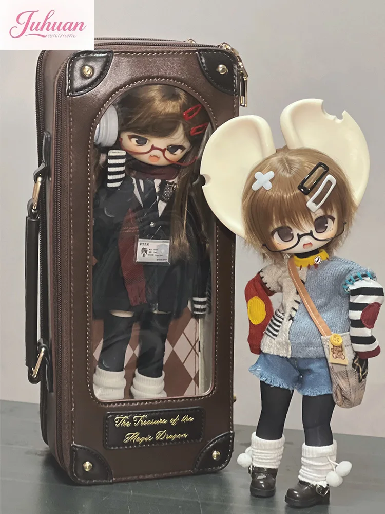 Original 4 Points Bjd Baby Doll Bag Col Lta Bags Lection Women Girls Rhombus Rectangular Cross Shoulder Bag Lolita Tote Backpack