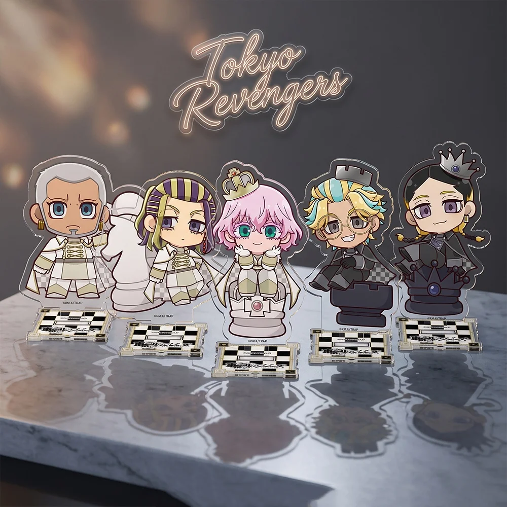 Tokyo Revengers Hanagaki Takemichi Sano Manjiro Chess 10CM Acrylic Stand Keychain 2026 New Anime Stand Desk Display Decor