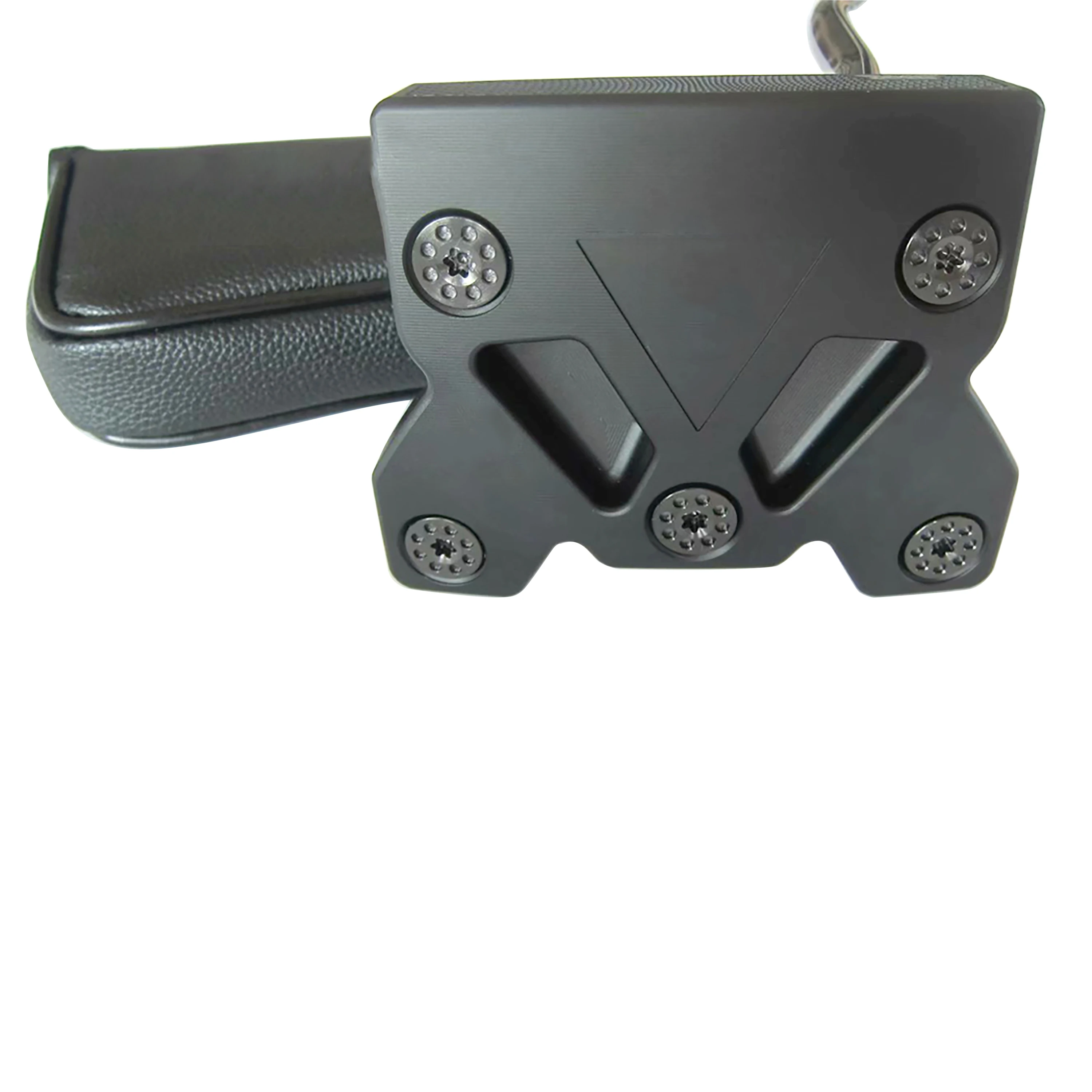 مضرب الجولف 2025، نوادي الممارسة مع خط تهدف لـ، عمود فولاذي خفيف الوزن ذو مركز منخفض للجاذبية مع غطاء رأس #2