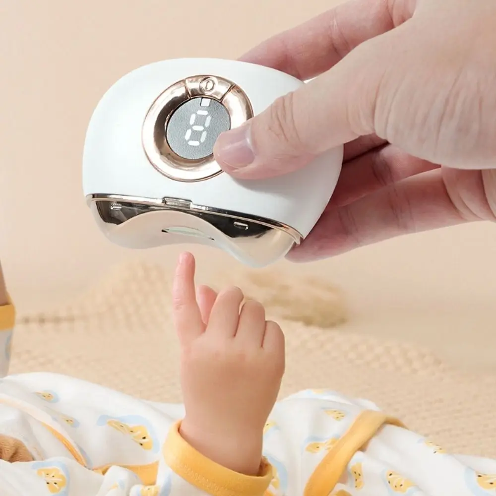 

Электрическая машинка для стрижки ногтей с 3 скоростями, регулируемая, с цифровым дисплеем, перезаряжаемая, универсальная, бесшумная