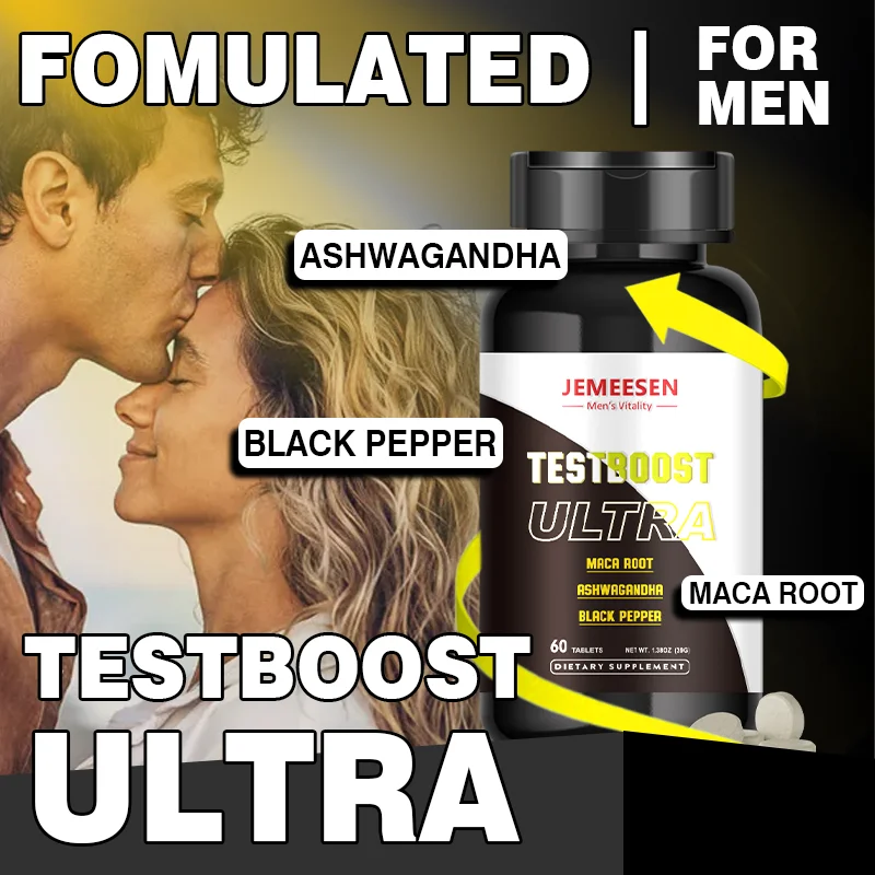 Powerful Tesetboost Tablets for Men ,Maca Pill Supplements for Health, Energy, Endurance, Muscle Mass,Maca Root Capsule