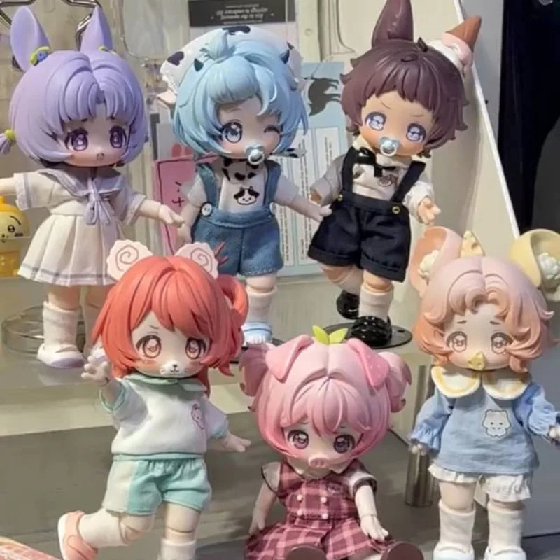 COME4FREE Bonnie Dessert Kindergarten Series BJD Blind Box Bonnie Mystery Boxes Trendy Play Figure Girl Birthday Gift Cute Doll