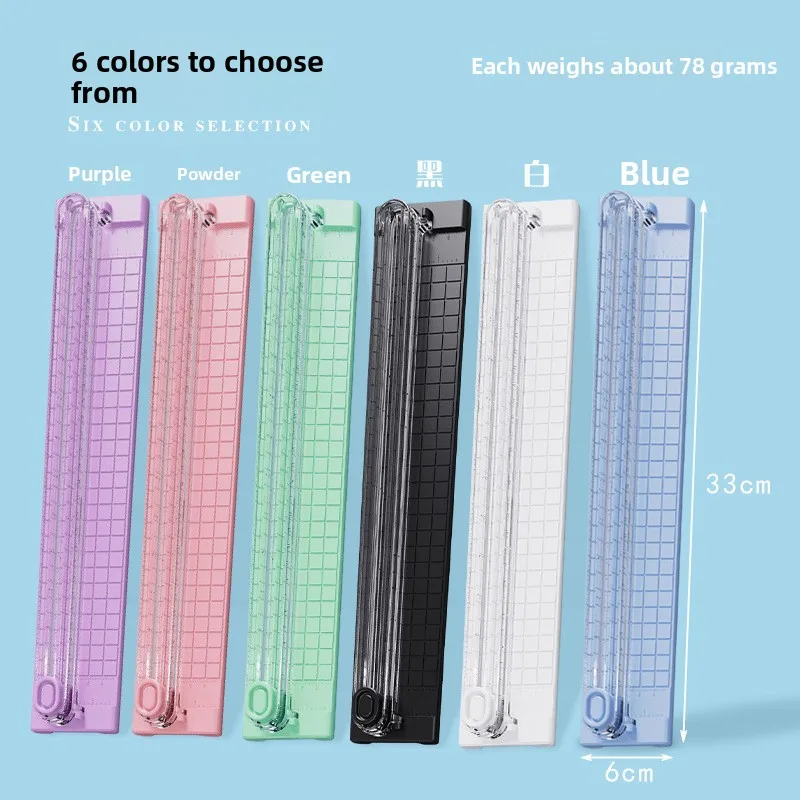 Tragbarer A3-Papierschneider und Mini-Fotoschneider mit Filet-Schnittfunktion – multifunktionales kompaktes Papierschneidewerkzeug für zu Hause